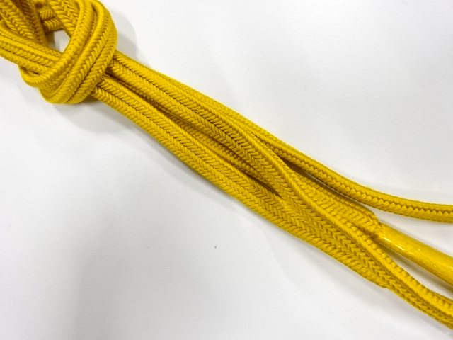 未使用品　正絹　手組帯締め